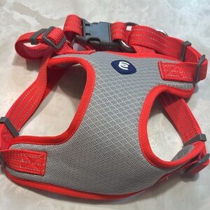 NWT Gray and Red Dog Harness